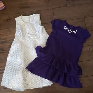A bundle of two Gymboree dresses